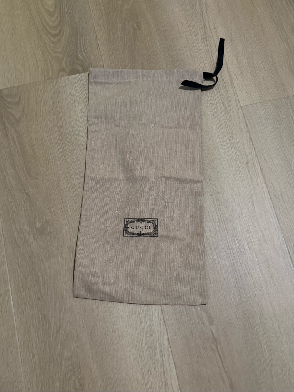 Gucci Linen Dust bag 17 x 8.5 Drawstring